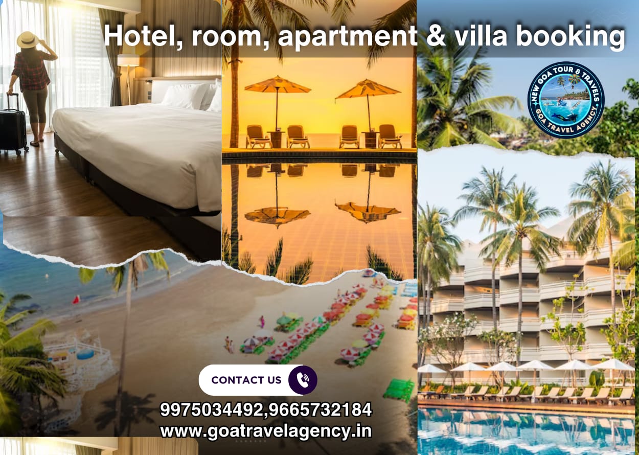 Rooms booking in goa Goa Travel Agency